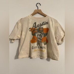 NEW Austin City Limits Crop Tee